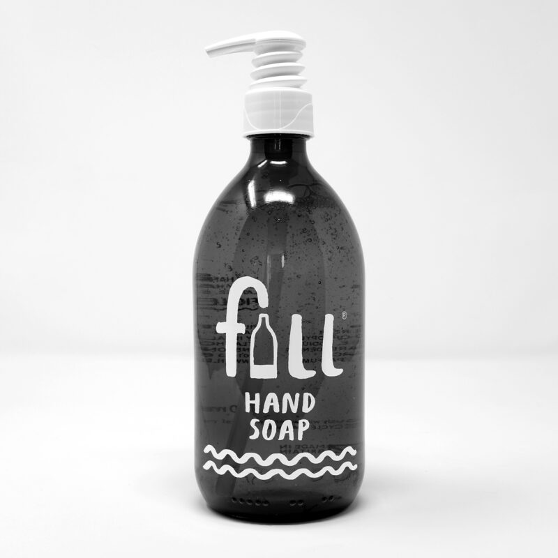 Fill Refill Hand soap glass bottle