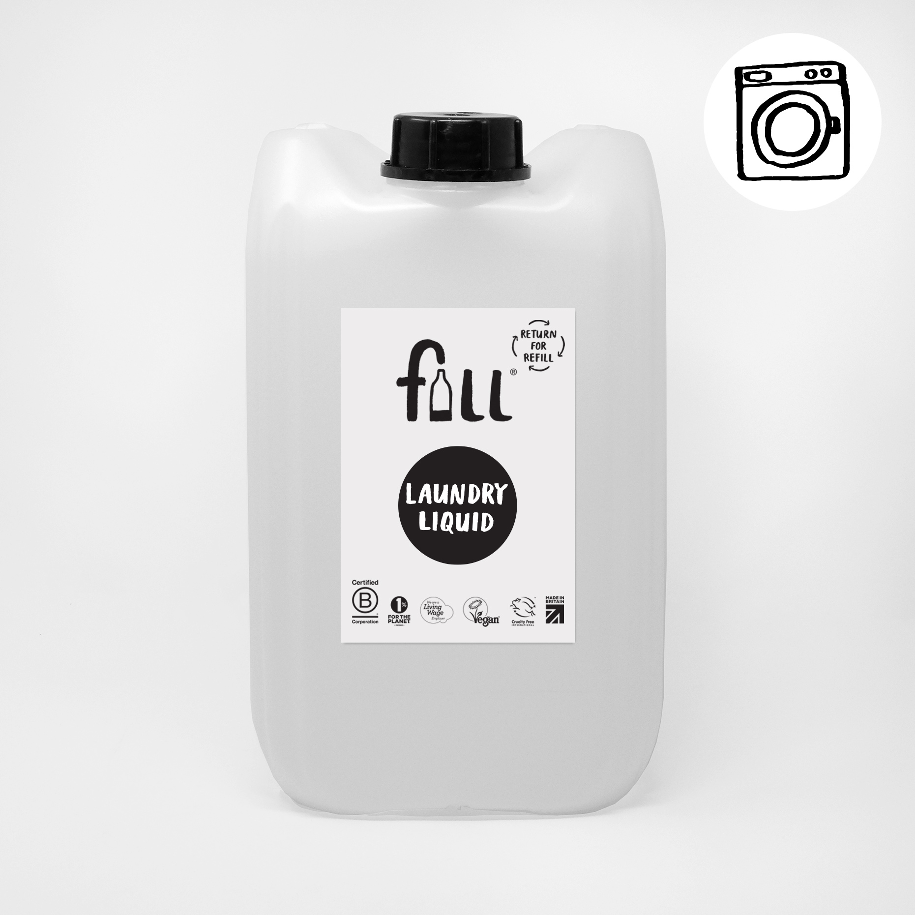 Fill Laundry Liquid 10L drum Refill