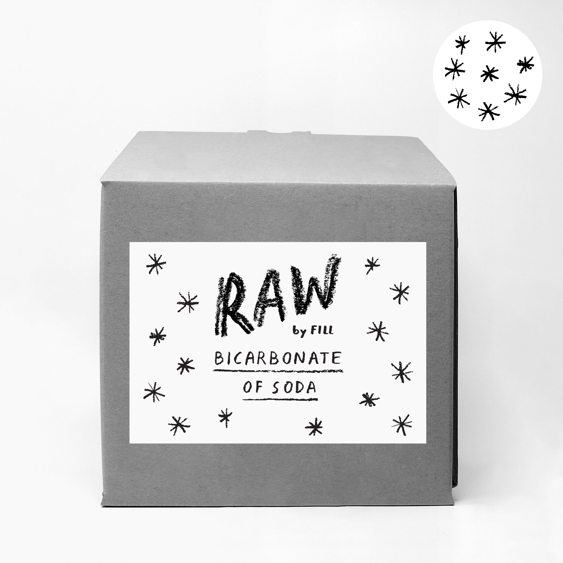 Fill Refill Raw Bicarbonate of soda bag in box