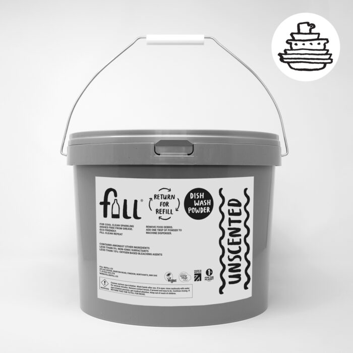 Fill dishwash powder home refill