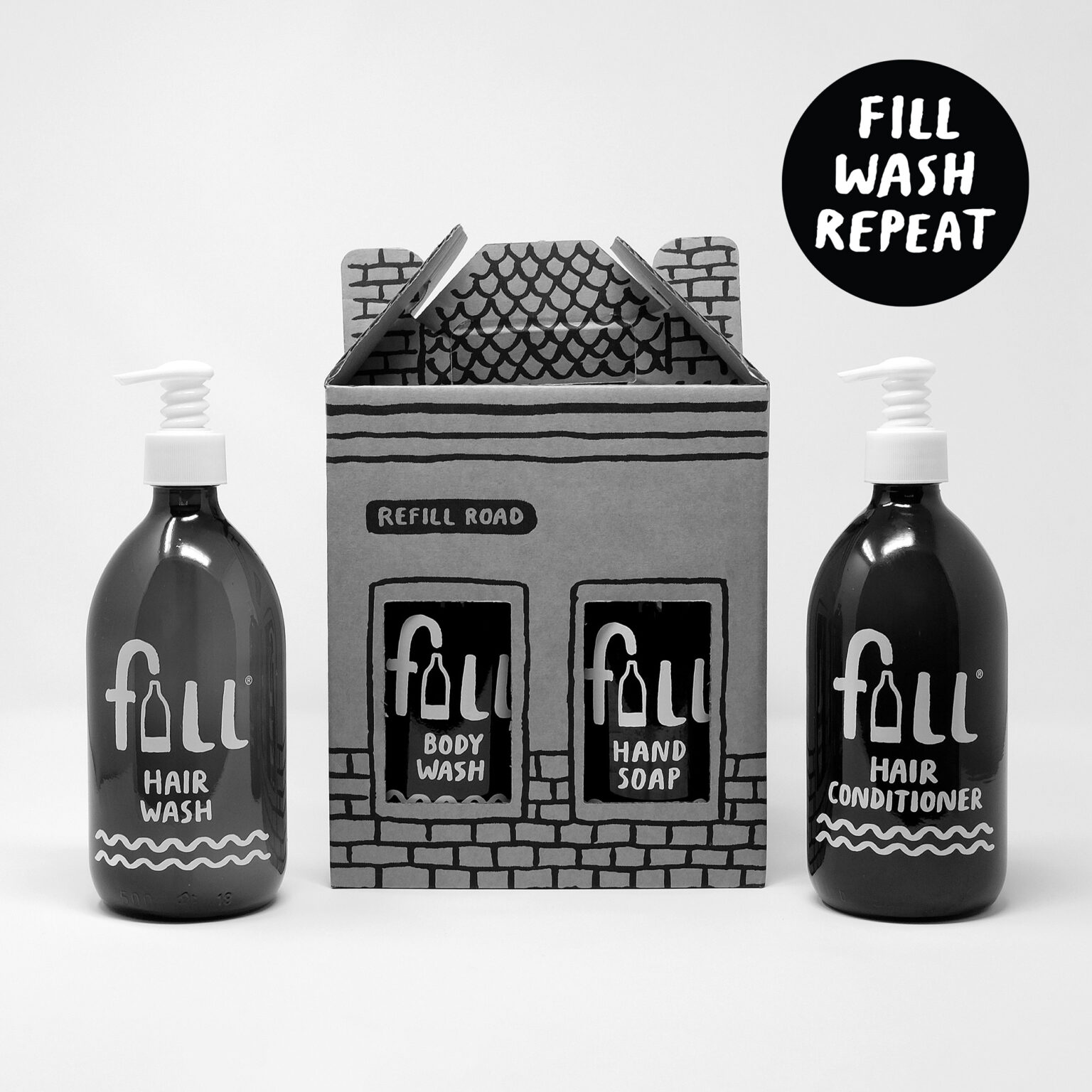 Fill Wash Repeat Fill Refill Co Refillable Eco Household Personal