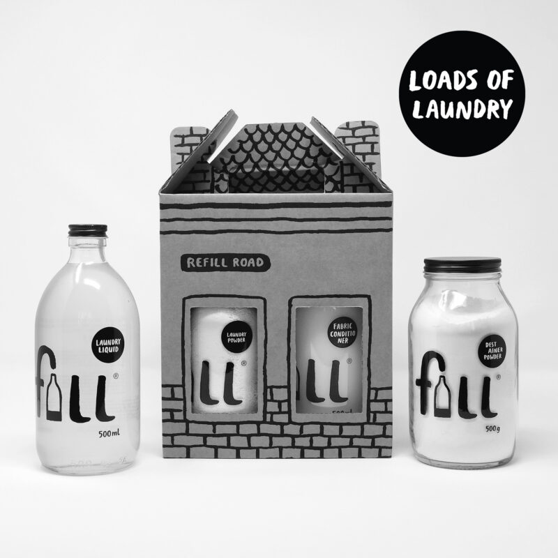 Fill Refill plastic free laundry essentials kit