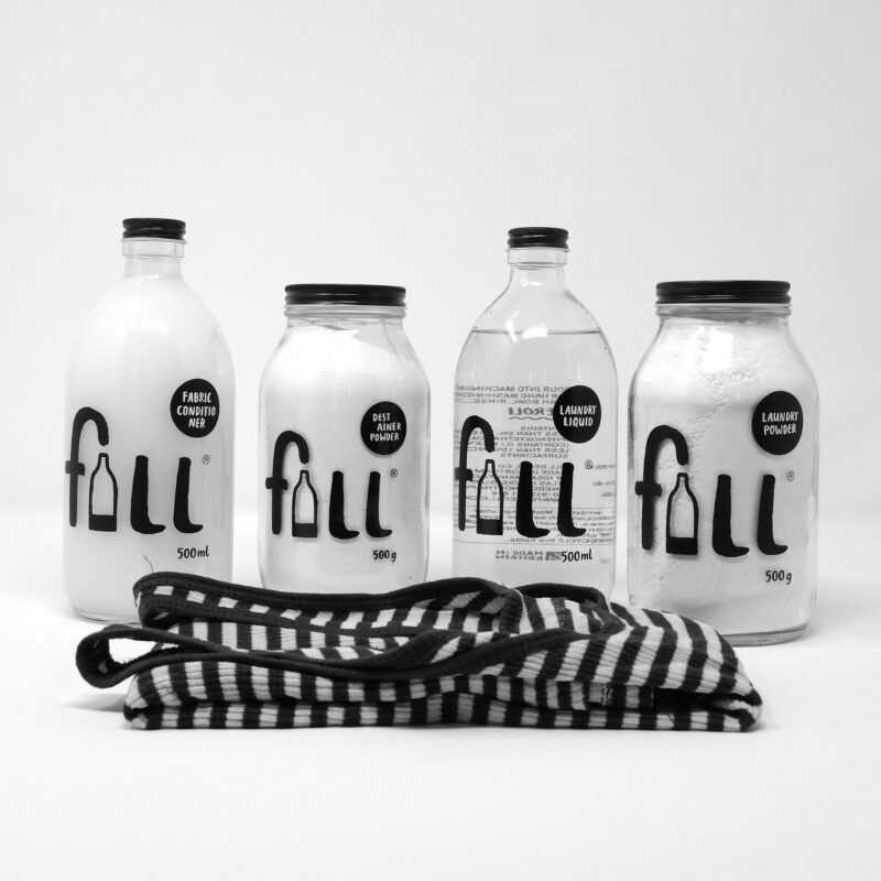 Fill Refill plastic free laundry essentials kit