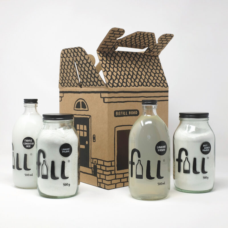 Fill Refill plastic free laundry essentials kit