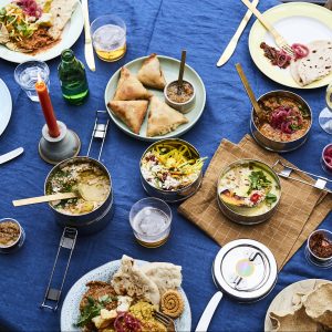 Dabba Drop Feasting table