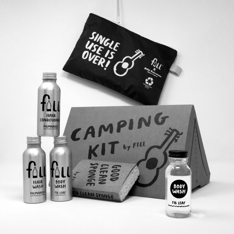 Fill Refill plastic free camping kit