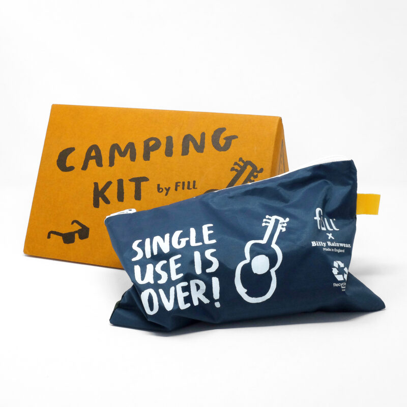 Fill Refill plastic free camping kit