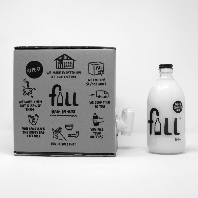 Fill home refill bag-in-box Fabric Conditioner