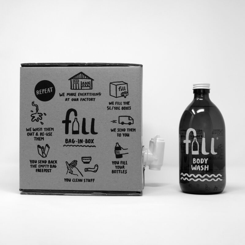 Fill home refill bag-in-box Body Wash
