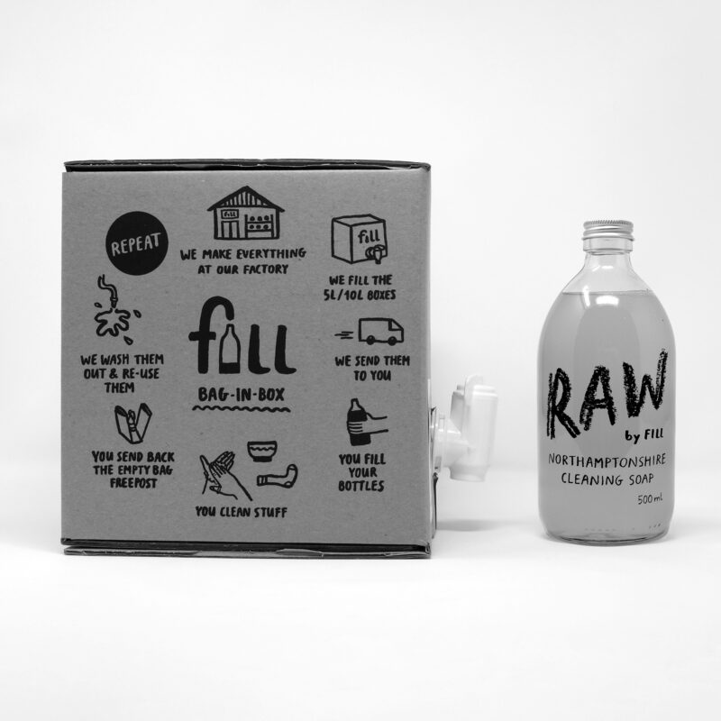 Fill home refill bag-in-box Cleaning soap