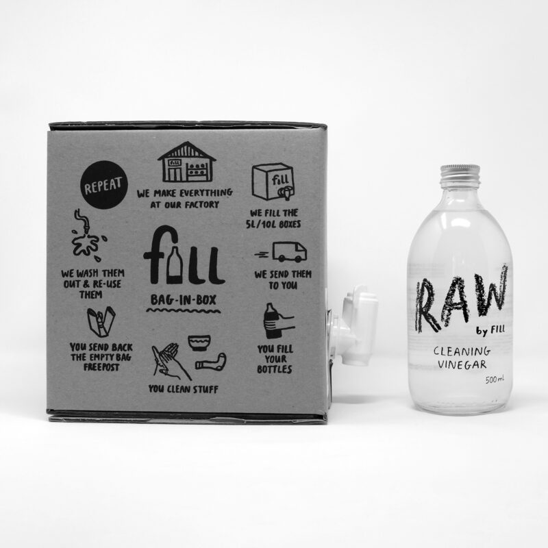 Fill home refill bag-in-box Cleaning vinegar