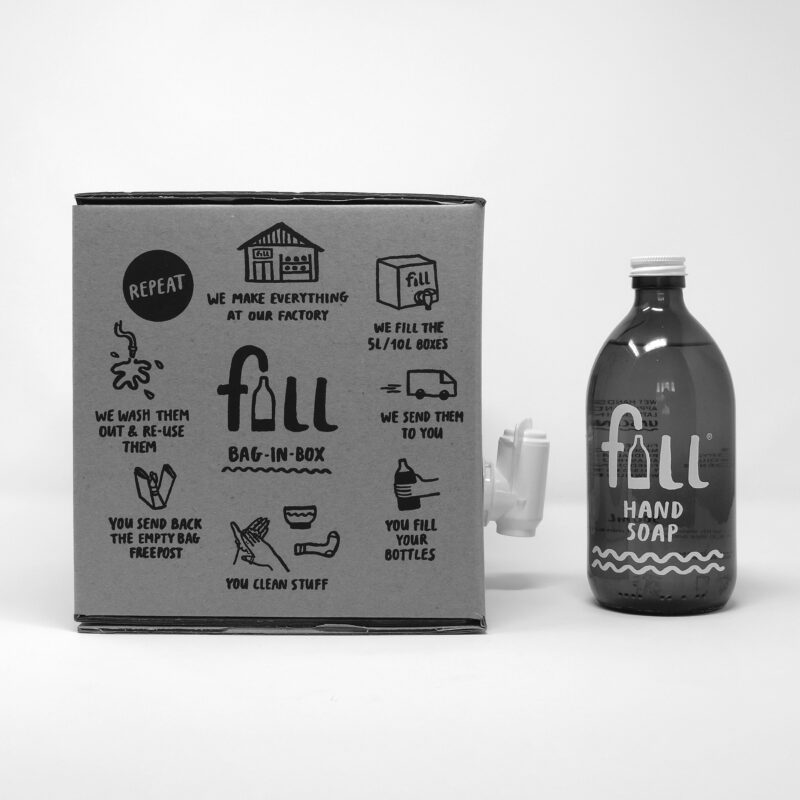 Fill home refill bag-in-box Hand Soap