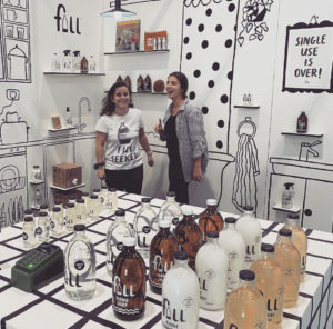 fill refill stand at clean and tidy