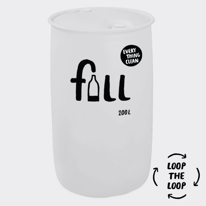 200L drum of fill everything clean