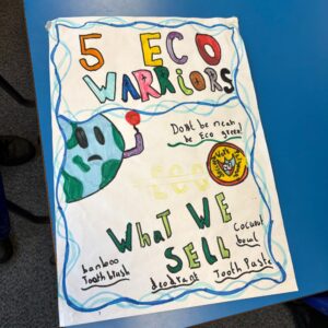 West Park Primary students pamphlet